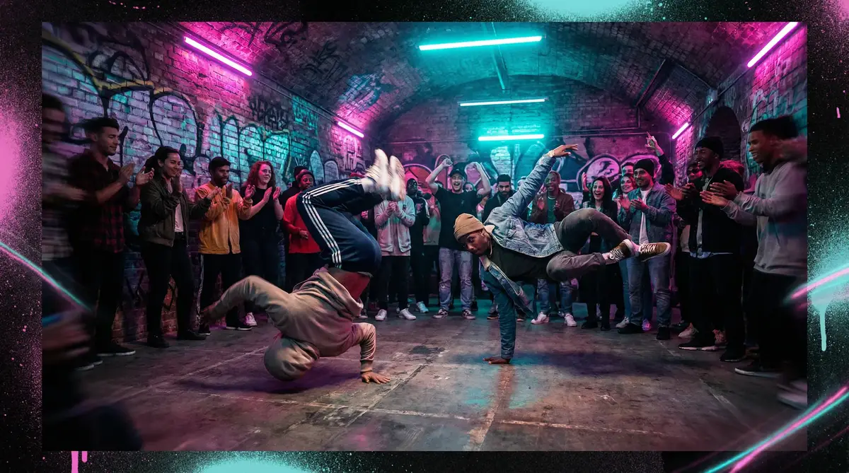 金漫天堂 - 地下街舞对决现场